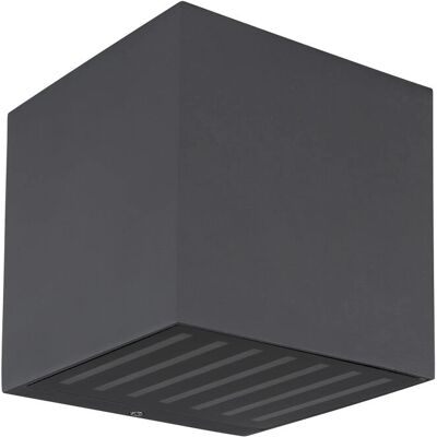 Globo Lighting Schwarze Wandleuchte - LED-Wandleuchte für Außen Globo Lighting Schwarze Wandleuchte - LED-Wandleuchte für Außen
