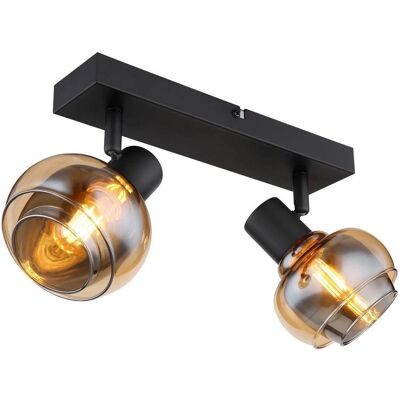 Luminaire de plafond Globo Lighting - E14 - noir - Publicité Luminaire de plafond Globo Lighting - E14 - noir - Publicité