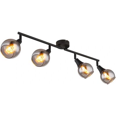Lámpara de Techo LED Negra Globo Lighting - 4xE14, 60cm Lámpara de Techo LED Negra Globo Lighting - 4xE14, 60cm