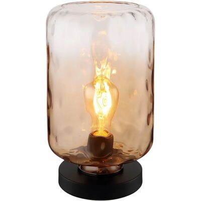 Lampa stołowa Globo Darina - czarna - metal - 19cm - E27 - 16046TA Lampa stołowa Globo Darina - czarna - metal - 19cm - E27 - 16046TA