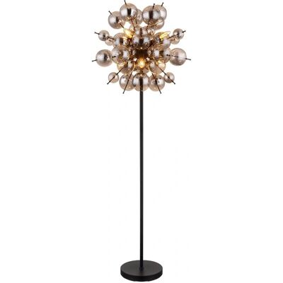Globo Udo Stehleuchte - Schwarz - Metall - 55cm - E14 - Stehlampe Globo Udo Stehleuchte - Schwarz - Metall - 55cm - E14 - Stehlampe