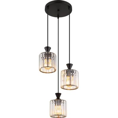 GLOBO JORDANA Pendant Light - Modern Black E27 GLOBO JORDANA Pendant Light - Modern Black E27