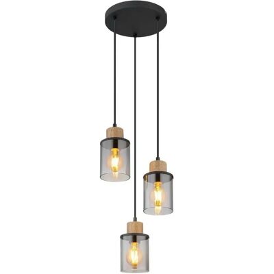 Globo Lighting Pendelleuchte - Schwarz - 27cm - 120cm - Hängeleuchte Globo Lighting Pendelleuchte - Schwarz - 27cm - 120cm - Hängeleuchte