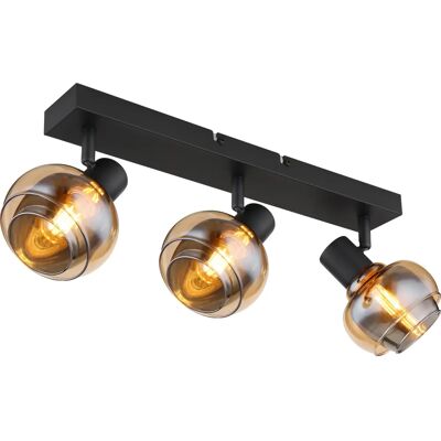 Globo Black Ceiling Light - Modern Style, E14 Compatible - Ceiling Light Globo Black Ceiling Light - Modern Style, E14 Compatible - Ceiling Light
