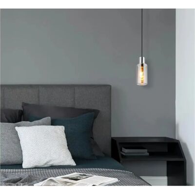 Globo Lighting 15708H Schwarze Pendelleuchte - Hängeleuchte Globo Lighting 15708H Schwarze Pendelleuchte - Hängeleuchte