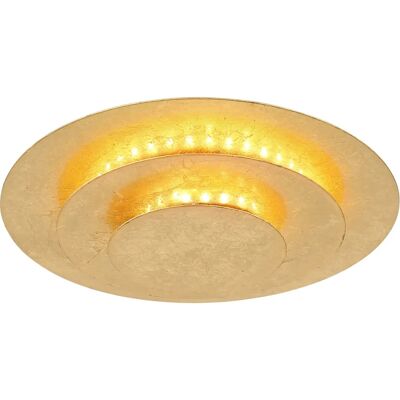 GLOBO 48465-18 Deckenleuchte - LED, Gold, 18cm Durchmesser GLOBO 48465-18 Deckenleuchte - LED, Gold, 18cm Durchmesser