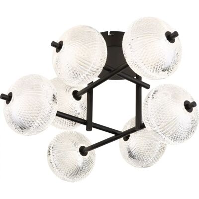 Lámpara de techo Globo 16042-7D - Negro, Metal - No regulable Lámpara de techo Globo 16042-7D - Negro, Metal - No regulable