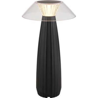 GLOBO 21021B Tischlampe Schwarz Matt - Nachttischlampe GLOBO 21021B Tischlampe Schwarz Matt - Nachttischlampe