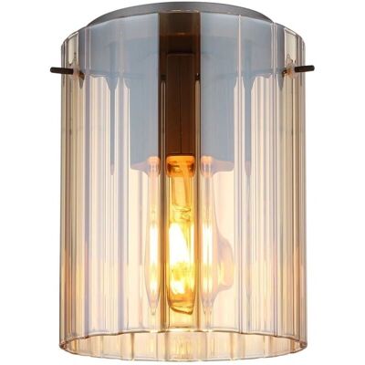Globo Ceiling Lamp - Amber, Dark Gray - Ceiling Lamp Globo Ceiling Lamp - Amber, Dark Gray - Ceiling Lamp