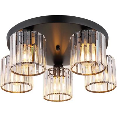 GLOBO Lighting Schwarze Deckenleuchte - Deckenlampe GLOBO Lighting Schwarze Deckenleuchte - Deckenlampe