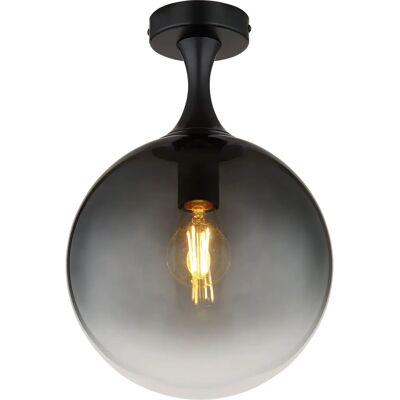 GLOBO 15885D Deckenleuchte - Modern Rauchglas Innenraumlampe GLOBO 15885D Deckenleuchte - Modern Rauchglas Innenraumlampe