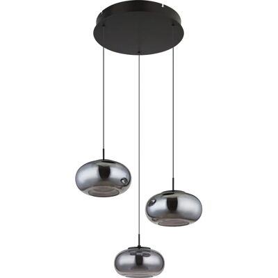 GLOBO LIGHTING Quintara - Schwarze Matt Pendelleuchte GLOBO LIGHTING Quintara - Schwarze Matt Pendelleuchte