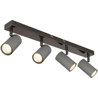 Globo Lighting Robby - 4-flammiger schwarzer LED-Deckenstrahler Globo Lighting Robby - 4-flammiger schwarzer LED-Deckenstrahler