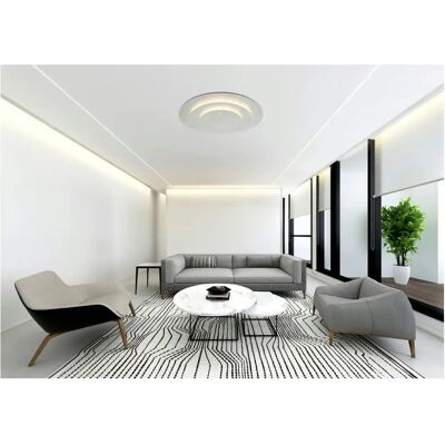 Globo Lighting Silver Ceiling Light - Modern Design - Indoor Use Globo Lighting Silver Ceiling Light - Modern Design - Indoor Use