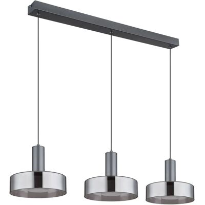 Globo Lighting Pendelleuchte - Grau - Modernes Design für Innen Globo Lighting Pendelleuchte - Grau - Modernes Design für Innen