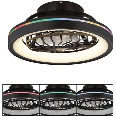 GLOBO 03665 Black Household Fan GLOBO 03665 Black Household Fan
