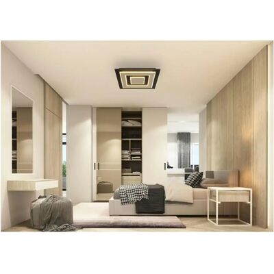 Globo Lighting Deckenleuchte - schwarz - 48cm x 5,2cm - Deckenlampe Globo Lighting Deckenleuchte - schwarz - 48cm x 5,2cm - Deckenlampe