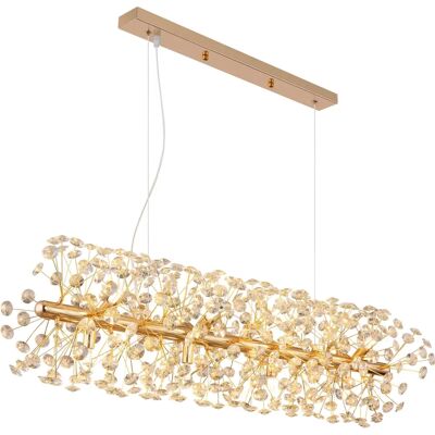 GLOBO 64135H4 Deckenleuchte - G9, Gold, 12 Lampen GLOBO 64135H4 Deckenleuchte - G9, Gold, 12 Lampen