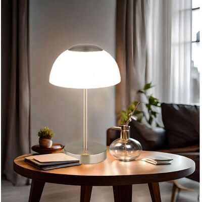 GLOBO LIGHTING - Lampada da tavolo - Nickel matt - Touch-Dimmer - Tischleuchte GLOBO LIGHTING - Lampada da tavolo - Nickel matt - Touch-Dimmer - Tischleuchte