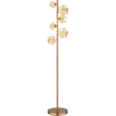 GLOBO 16047S Bodenleuchte LED - Gold - 155cm - Luxuriöse Stehleuchte GLOBO 16047S Bodenleuchte LED - Gold - 155cm - Luxuriöse Stehleuchte