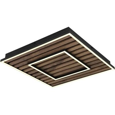 GLOBO LIGHTING Schwarze WOODY LED Deckenleuchte - Deckenleuchte GLOBO LIGHTING Schwarze WOODY LED Deckenleuchte - Deckenleuchte