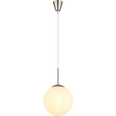 GLOBO Deckenleuchte E27 - Modernes Design, Alabaster-Optik, IP20 GLOBO Deckenleuchte E27 - Modernes Design, Alabaster-Optik, IP20