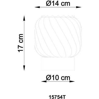 Globo Lighting Modell - Schwarze Tischleuchte Globo Lighting Modell - Schwarze Tischleuchte