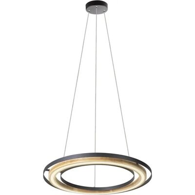 Globo Lighting Pendelleuchte - 150cm Höhe, 56cm Durchmesser, Schwarz - Hängeleuchte Globo Lighting Pendelleuchte - 150cm Höhe, 56cm Durchmesser, Schwarz - Hängeleuchte