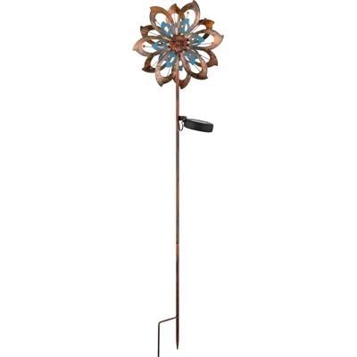GLOBO LIGHTING - Wind Wheel Stake Light - Goldene Antikoberfläche GLOBO LIGHTING - Wind Wheel Stake Light - Goldene Antikoberfläche