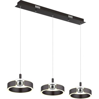 GLOBO LIGHTING Hängeleuchte HENDRICKS - 125cm, bronzefarben, LED GLOBO LIGHTING Hängeleuchte HENDRICKS - 125cm, bronzefarben, LED