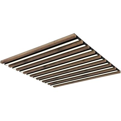 GLOBO LIGHTING Schwarze Deckenleuchte - Moderner Akustik-Panel - 2000lm GLOBO LIGHTING Schwarze Deckenleuchte - Moderner Akustik-Panel - 2000lm