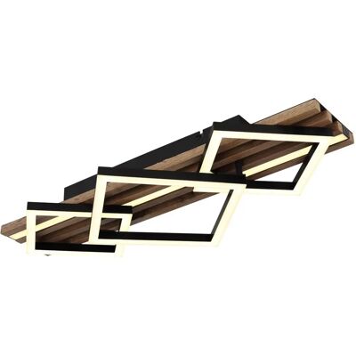 GLOBO LIGHTING OBRIEN Schwarze Deckenleuchte - Dimmbar, Memory, 3000K GLOBO LIGHTING OBRIEN Schwarze Deckenleuchte - Dimmbar, Memory, 3000K