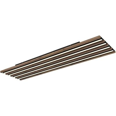Globo Lighting Black LED Ceiling Light - 120cm Globo Lighting Black LED Ceiling Light - 120cm