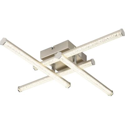 GLOBO 67346-24 Nickel LED Ceiling Light - Ceiling Lighting GLOBO 67346-24 Nickel LED Ceiling Light - Ceiling Lighting