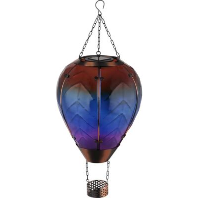 GLOBO LIGHTING - Solarhängeleuchte - Mehrfarbiges Glas GLOBO LIGHTING - Solarhängeleuchte - Mehrfarbiges Glas