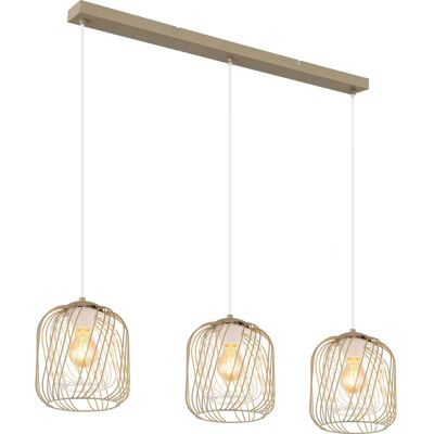 GLOBO Ceiling Lighting - 15965-3H - Vintage, Beige, E27 - Ceiling lighting GLOBO Ceiling Lighting - 15965-3H - Vintage, Beige, E27 - Ceiling lighting