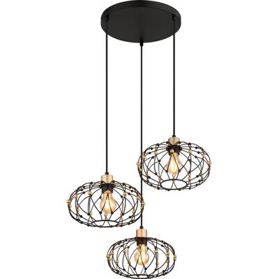 GLOBO 15966-3HR Deckenleuchte - Vintage Stil GLOBO 15966-3HR Deckenleuchte - Vintage Stil