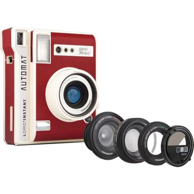 Lomography Lom'Instant Czerwony, Biały - Aparat natychmiastowy Lomography Lom'Instant Czerwony, Biały - Aparat natychmiastowy