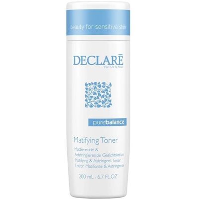 Declaré Pure Balance Facial Toner - Pore Minimizer & Mattifier 200ml Declaré Pure Balance Facial Toner - Pore Minimizer & Mattifier 200ml