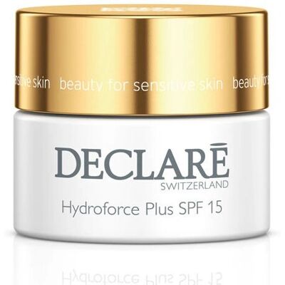 Declaré Hydroforce Plus SPF15 Krem na twarz i szyję - Nawilżający Declaré Hydroforce Plus SPF15 Krem na twarz i szyję - Nawilżający