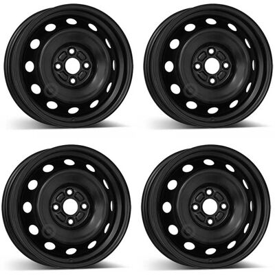 Alcar Acciaio 4045 5x15 4x100 Noir - Roue - Publicité Alcar Acciaio 4045 5x15 4x100 Noir - Roue - Publicité