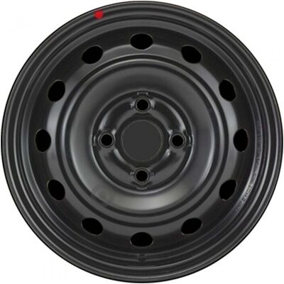 Alcar Acciaio 5490 Stalen Wiel - 14 inch Zwart voor Hyundai I10 & Kia Picanto Alcar Acciaio 5490 Stalen Wiel - 14 inch Zwart voor Hyundai I10 & Kia Picanto