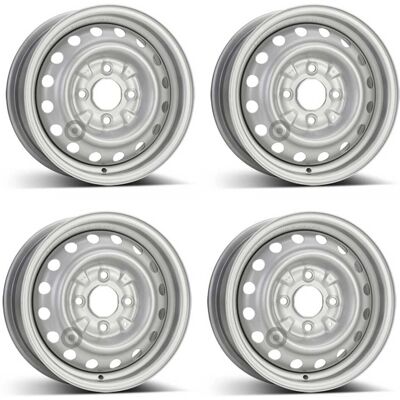 Jante en acier Alcar Acciaio 6375 pour Nissan NV200 - 5.5x14 4x114.3 Argent - Publicité Jante en acier Alcar Acciaio 6375 pour Nissan NV200 - 5.5x14 4x114.3 Argent - Publicité