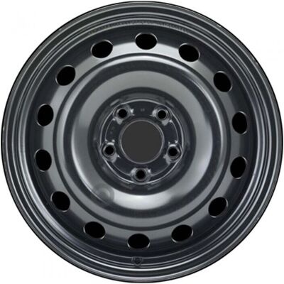 Alcar 7780 7x16 Zwart Stalen Wiel - Stalen Wiel Alcar 7780 7x16 Zwart Stalen Wiel - Stalen Wiel