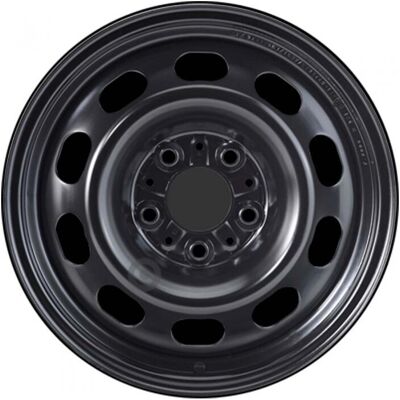 Alcar Stalen Wiel 8008 - 16 inch, 7 inch, 5x120 - Zwart Alcar Stalen Wiel 8008 - 16 inch, 7 inch, 5x120 - Zwart
