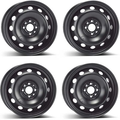 Alcar - 8085 - Black - 6.5x15 - Hjul Alcar - 8085 - Black - 6.5x15 - Hjul