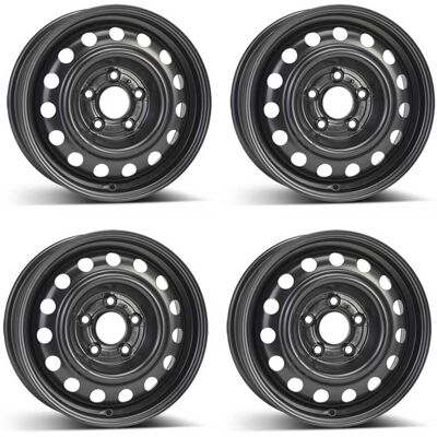 Alcar Acciaio 8756 Stalen Velg - 6,5x16 5x114,3 Zwart voor Hyundai Tucson & ix35 Alcar Acciaio 8756 Stalen Velg - 6,5x16 5x114,3 Zwart voor Hyundai Tucson & ix35