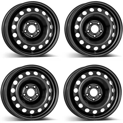 Alcar 8887 Stalen Wiel - Zwart - 6.5x16 - 5x110 - Jeep/Fiat Alcar 8887 Stalen Wiel - Zwart - 6.5x16 - 5x110 - Jeep/Fiat