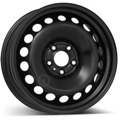 Roue en Acier Alcar Acciaio 9006 - 7x17 5x114.3 Noire - Voiture - Publicité Roue en Acier Alcar Acciaio 9006 - 7x17 5x114.3 Noire - Voiture - Publicité