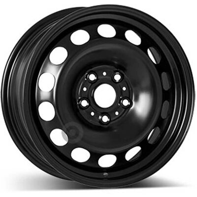 Roue en Acier Alcar Acciaio 6667 - 16x6.5 5x112 Noir - Roue de Voiture - Publicité Roue en Acier Alcar Acciaio 6667 - 16x6.5 5x112 Noir - Roue de Voiture - Publicité